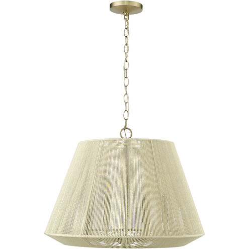 Sterling 6 Light 24.3 inch Modern Gold Indoor Pendant Ceiling Light